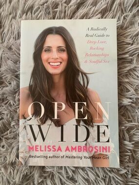 Open Wide by Melissa Ambrosini - Interactive Book with Journal Promps